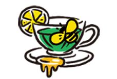 緑茶×はちみつれもん